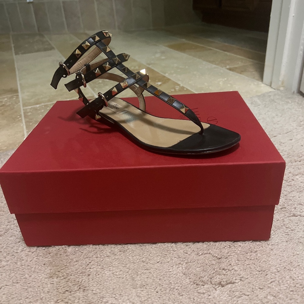 Valentino Garavani Rockstud leather sandals